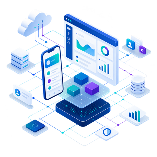 Aplicaciones web, móviles, backend, datos e integración